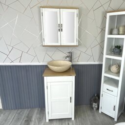 Marshburn 515mm Free-Standing Cloakroom Vanity Unit