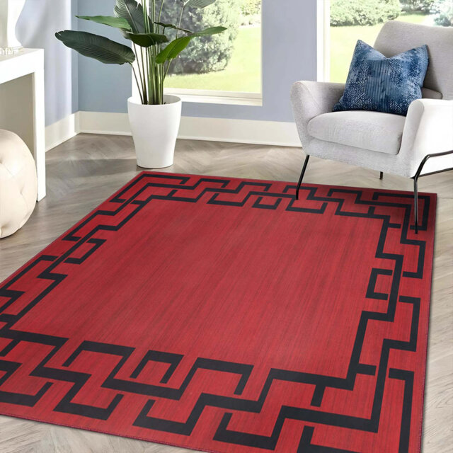 Printed Area Rug – Soft, Durable, Fade-Resistant Floor Decor For Living Room & Bedroom