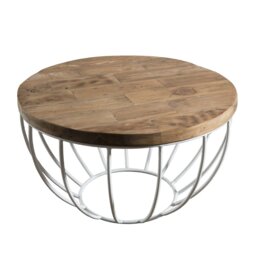 Sandrine Pedestal Coffee Table