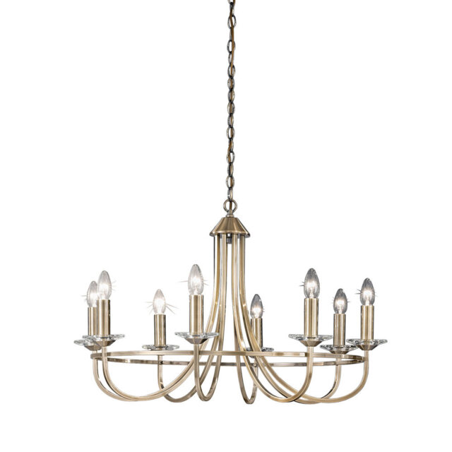 Titus 8-Light Candle Style Chandelier