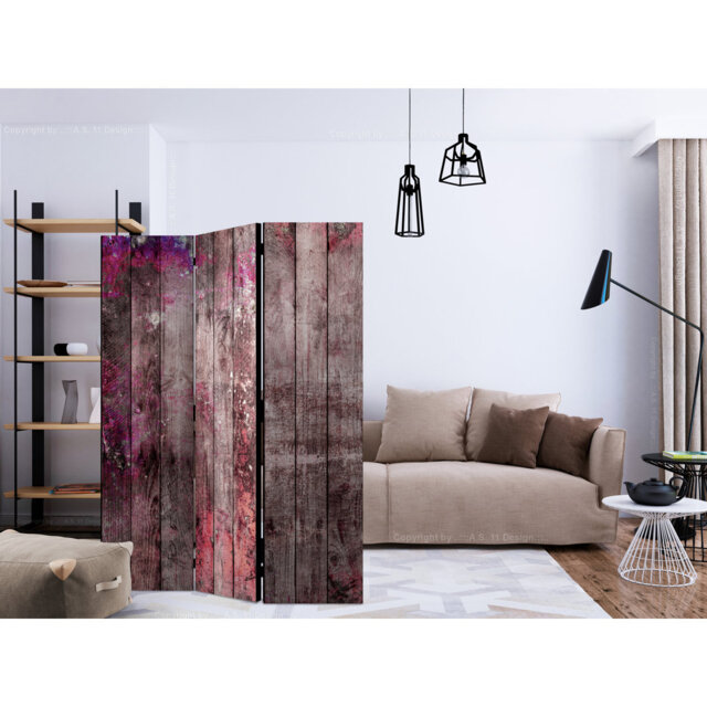 135 cm W x 172 cm H 3 - Panel Folding Room Divider