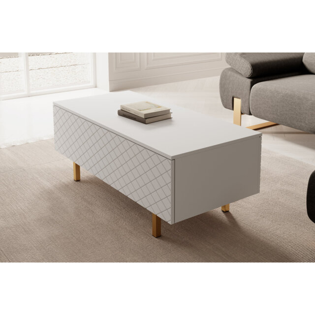 Aset Four Leg Coffee Table with Storage