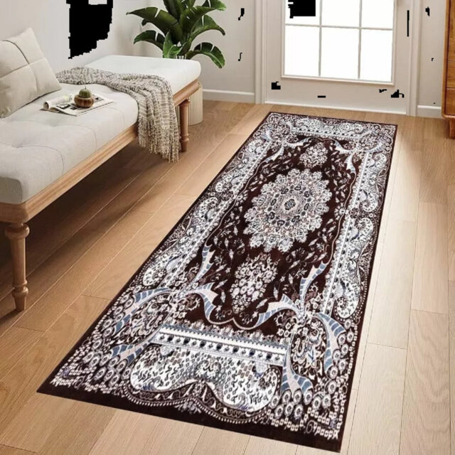 Traditional Oriental Hall Runner Rug Hallway Kitchen Lounge Mat Living Room Rugs