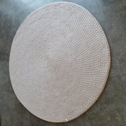 Osya Hand Knotted Cotton Beige Rug