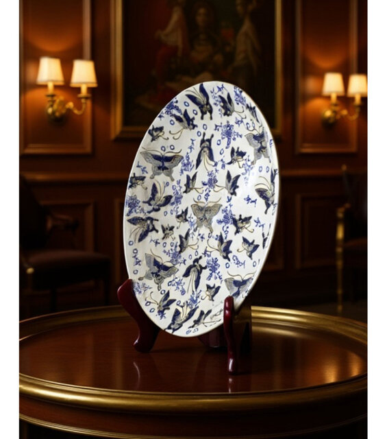 Porcelain China Decorative Plate 1