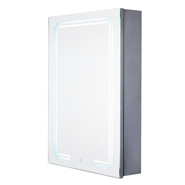 560mm W 760mm H Wall Mounted Required Frameless Medicine Cabinet Mirror Fixed