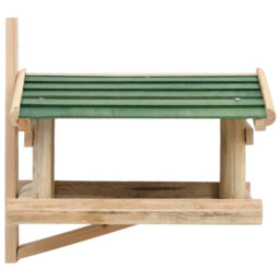 Stansfield Wood Hanging Hopper Bird Feeder