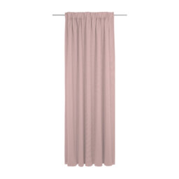 Uni Collection 100% Cotton Room Darkening Curtain Single Panel