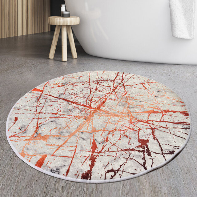 Deiter Colonia Shaggy Beige/Orange Rug