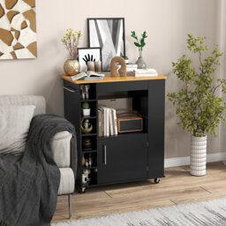 Wood Kitchen Cart