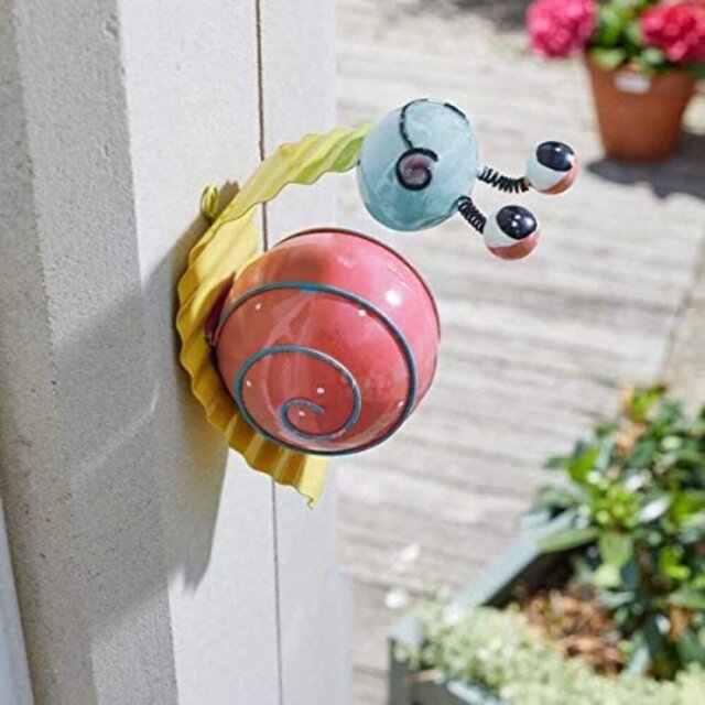 Buffington Novelty Snazee Snail Garden Ornament Metal