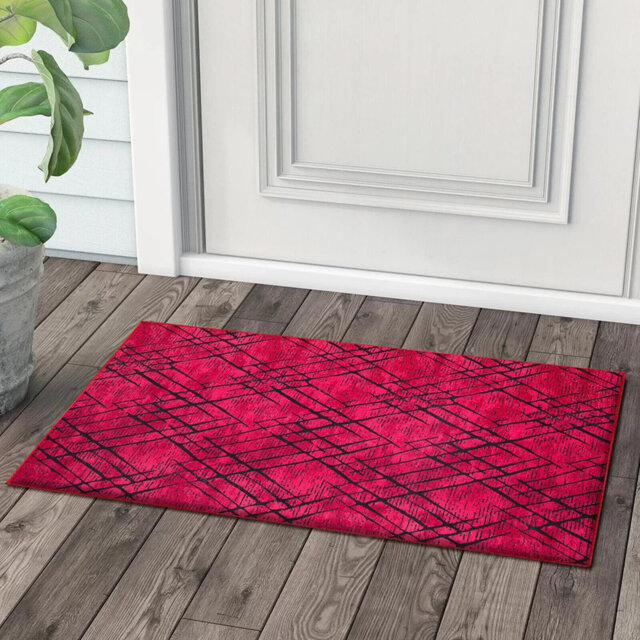Hourani Abstract Indoor / Outdoor Area Rug