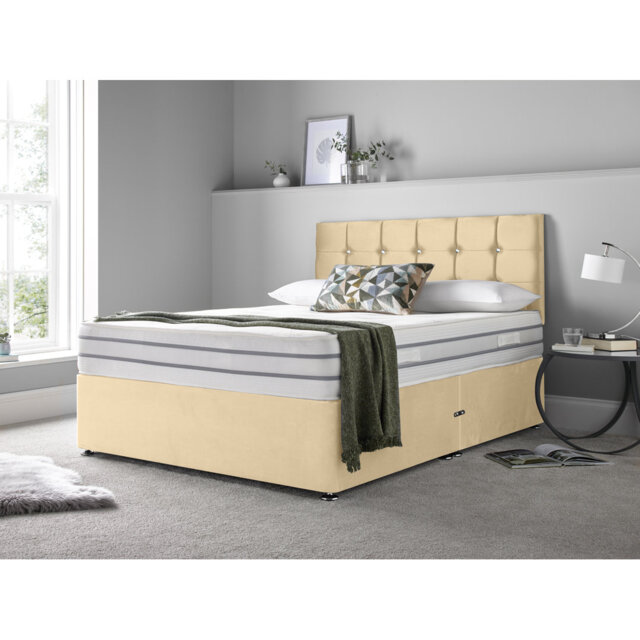 Kapisa Upholstered Bed with Mattress