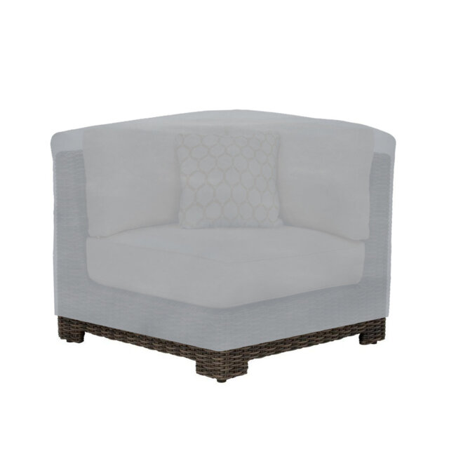 Patio Corner Sectional Cover 18 Oz Waterproof - 100% UV & Weather Resistant Patio Chair Cover With Air Pockets And Drawstring For Snug Fit (36W X 36D