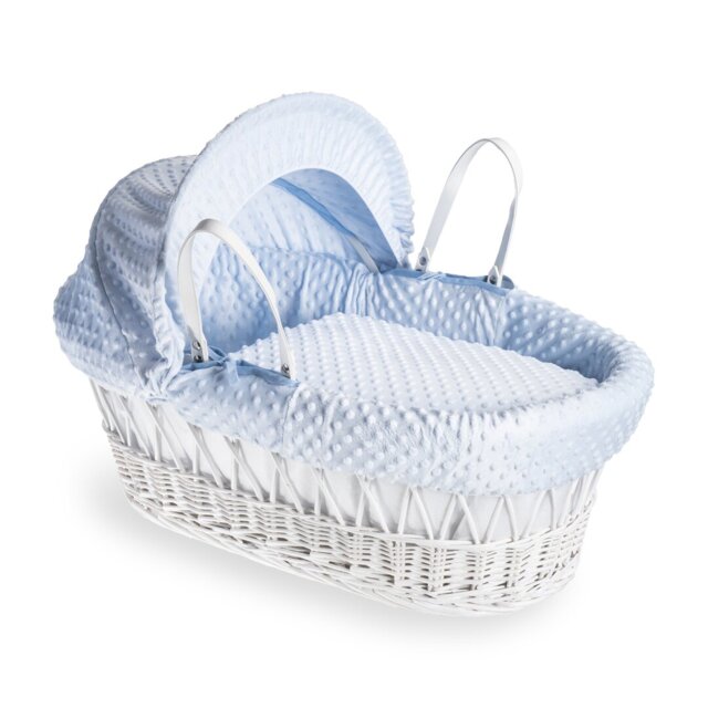 Dimple Wicker Moses Basket