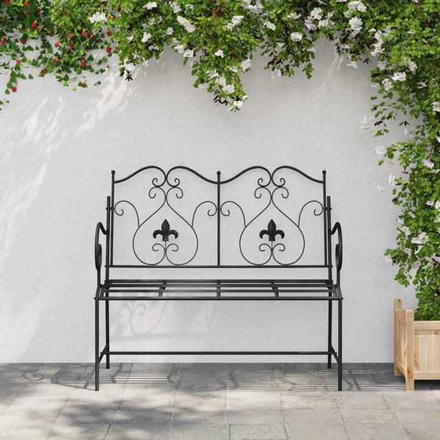 Garden Bench 104 X 54 X 93Cm Steel