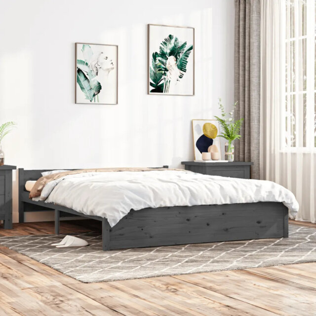 Bed Frame Solid Wood
