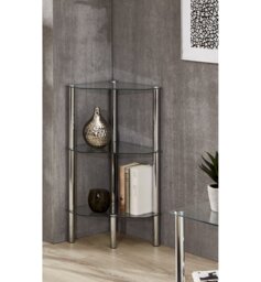 , Chrome Suni bookcase