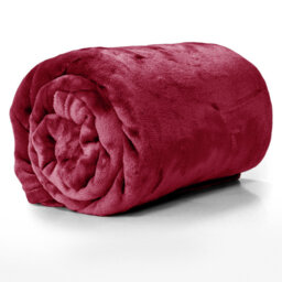 Carsonhill Reversible Mink Faux Fur Plush Fleece Throw/ Blanket
