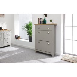 Renningers 12 Pair Shoe Storage Cabinet