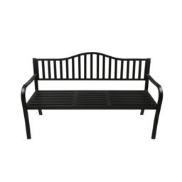 Lovato Powder Coated Steel Outdoor Bench