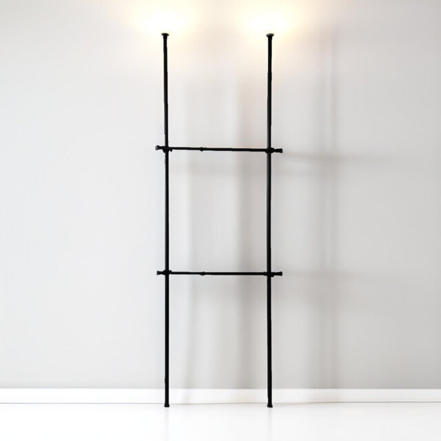 Adjustable Metal Clothes Rack, Garment Rail, Clothes Organiser, Bedroom Furniture
