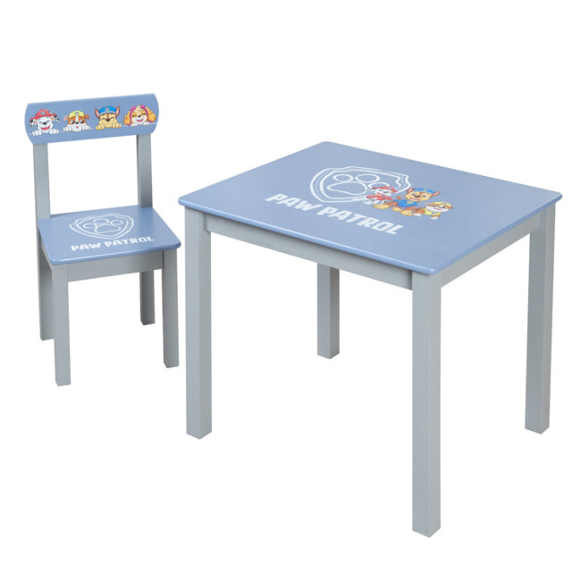 Paw Patrol Kids 2 Piece and Chair Set