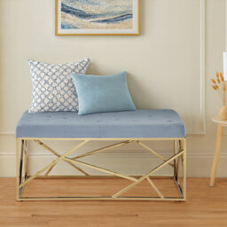Redd Velvet Upholstered Bench