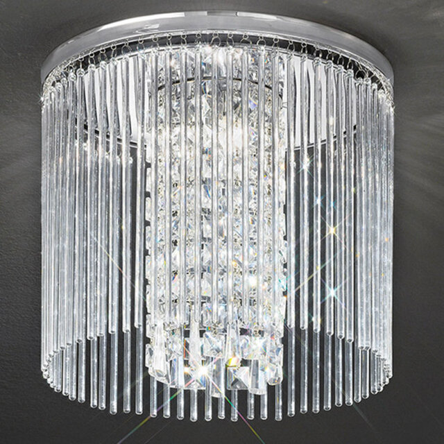 3 Light Flush Ceiling Light