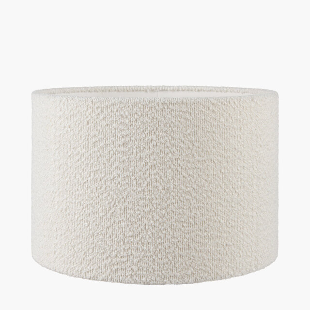 Drum Boucle Lamp Shade