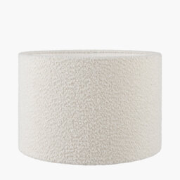Drum Boucle Lamp Shade