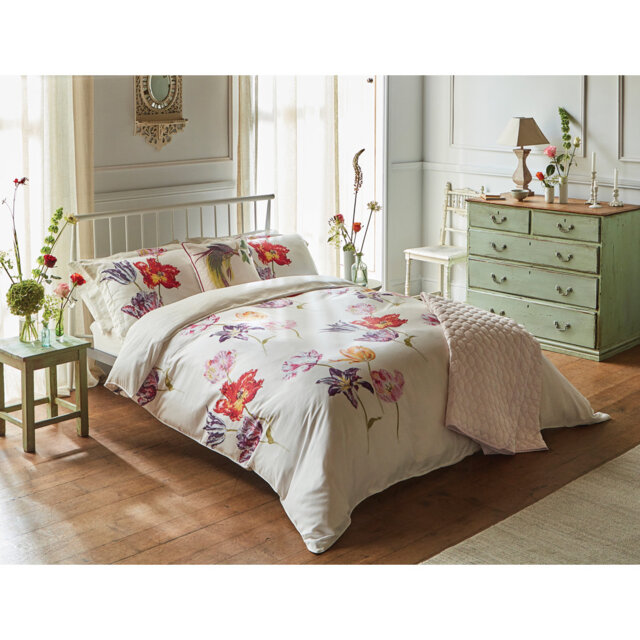 Tulipomania Cotton Duvet Cover Set