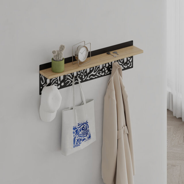 Amieva Wall Organizer with Key Hooks