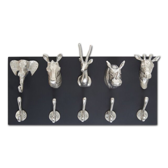 Davalos Wall 10 - Hook Wall Mounted Coat Rack