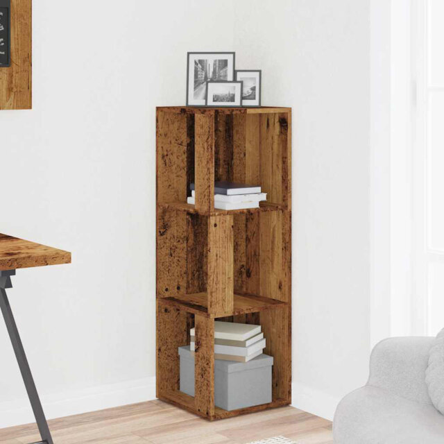 33cm W Corner Bookcase