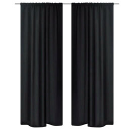 Slot Top Blackout Curtains