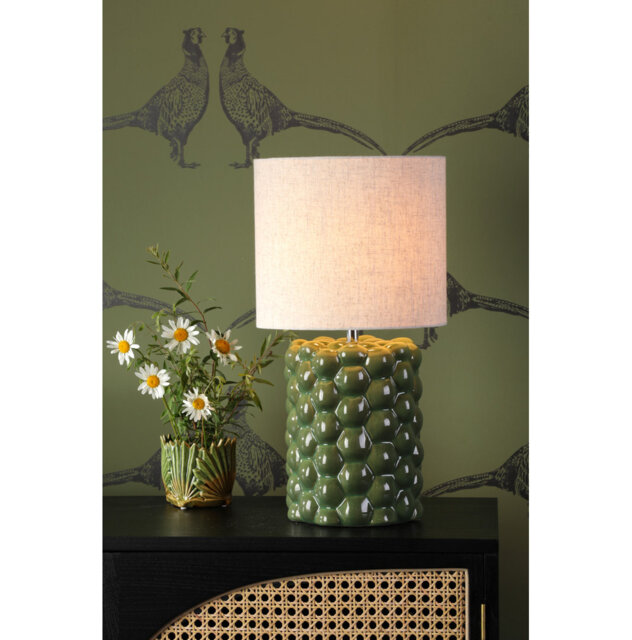 Jayden Table Lamp Glaze With Shade