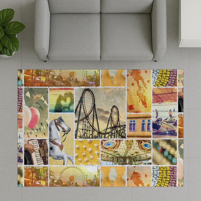 Patchwork Area Rug