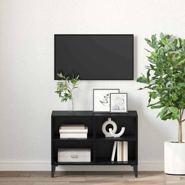TV Cabinet 69.5 X 30 X 50 Cm Engineered Wood