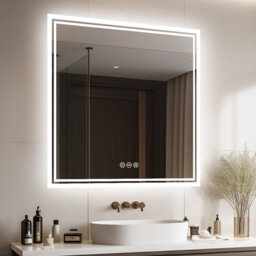 Alona Backlit LED Anti-Fog Bathroom Vanity Mirror