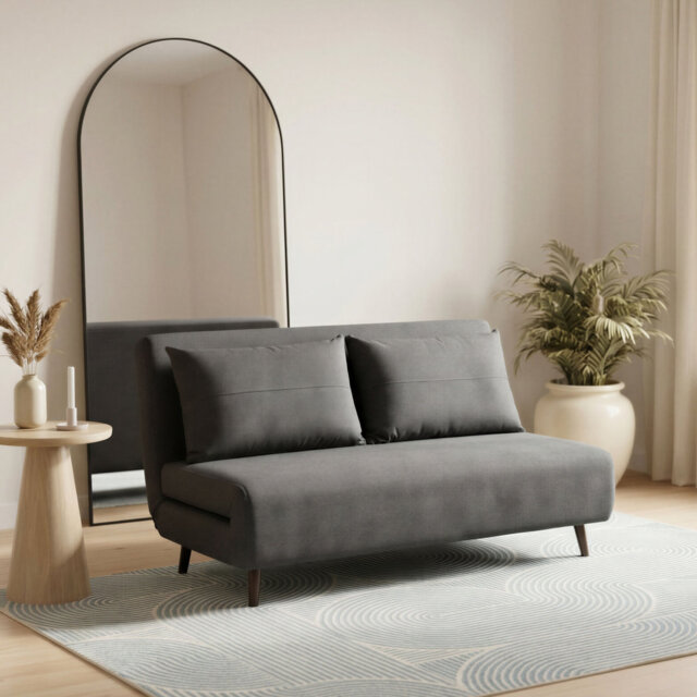 Berlyn Futon Sofa Bed - Luxury Simple Modern Folding Design