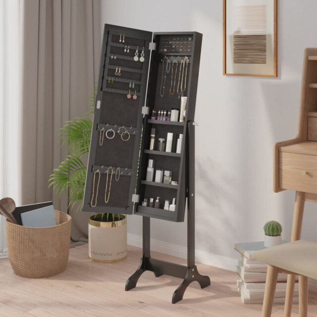Perezville Jewellery Armoire with Mirror