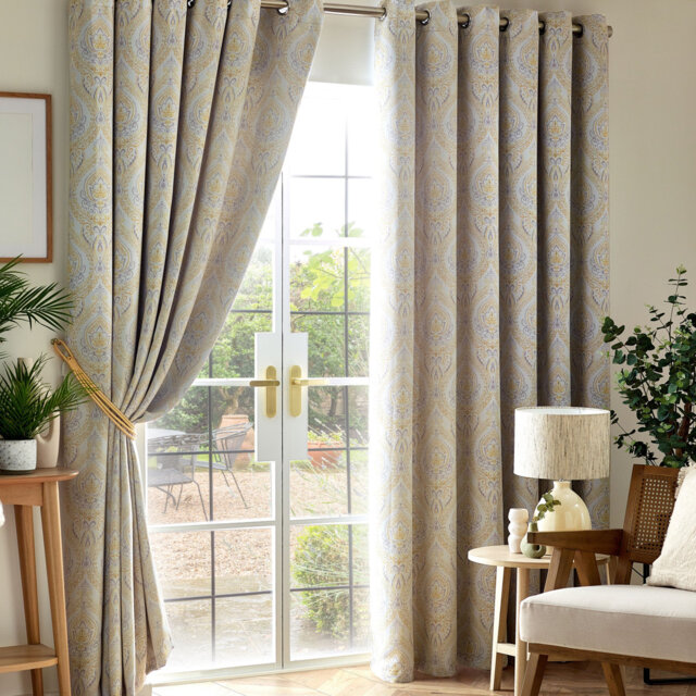 Apolinaras Victoria Ring Top Eyelet Curtains