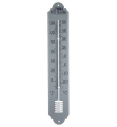 Living Nostalgia Outdoor Wall Thermometer