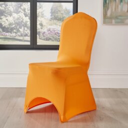 Spandex Arched Front Chair Cover Wedding Banquet Party