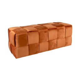 Bench Weaved Upholstered Bench