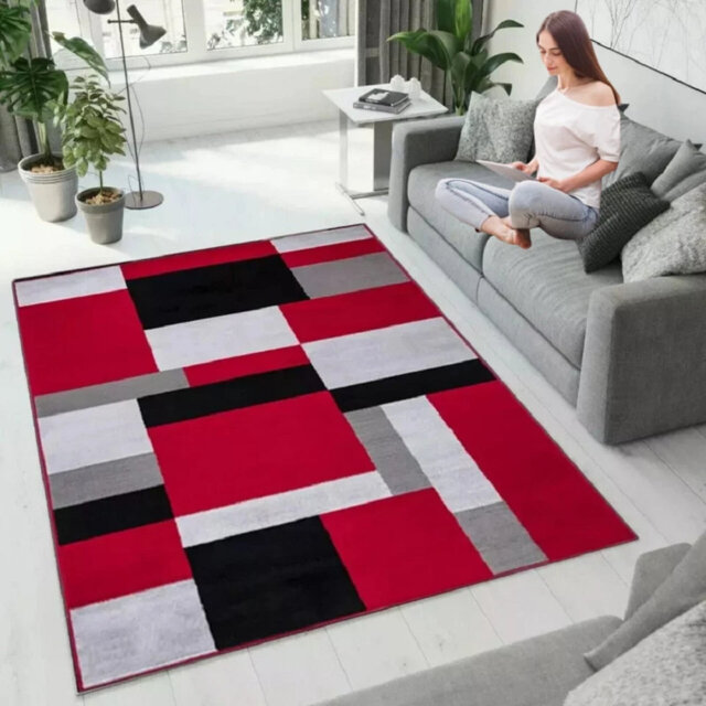 Geometric Indoor / Outdoor Area Rug
