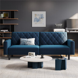 2-Seater Sofa Bed Aidden With Adjustable Backrest