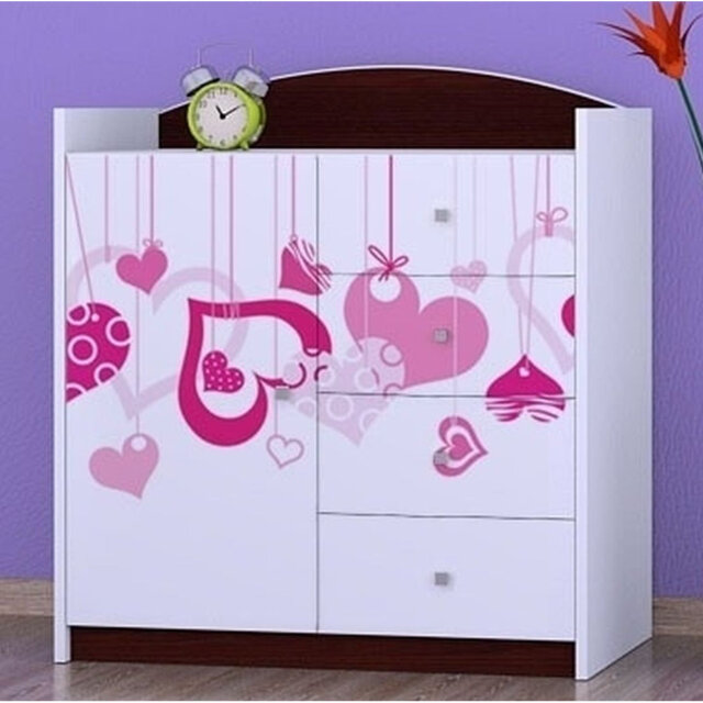 Nisbet Kids 4 - Drawer Combo Dresser