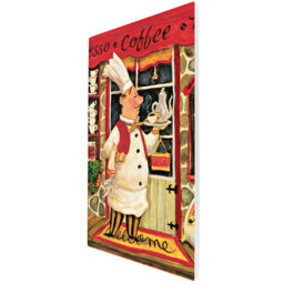 K TOBIN Traditional Food & Beverage Wall Decor on Ceramic